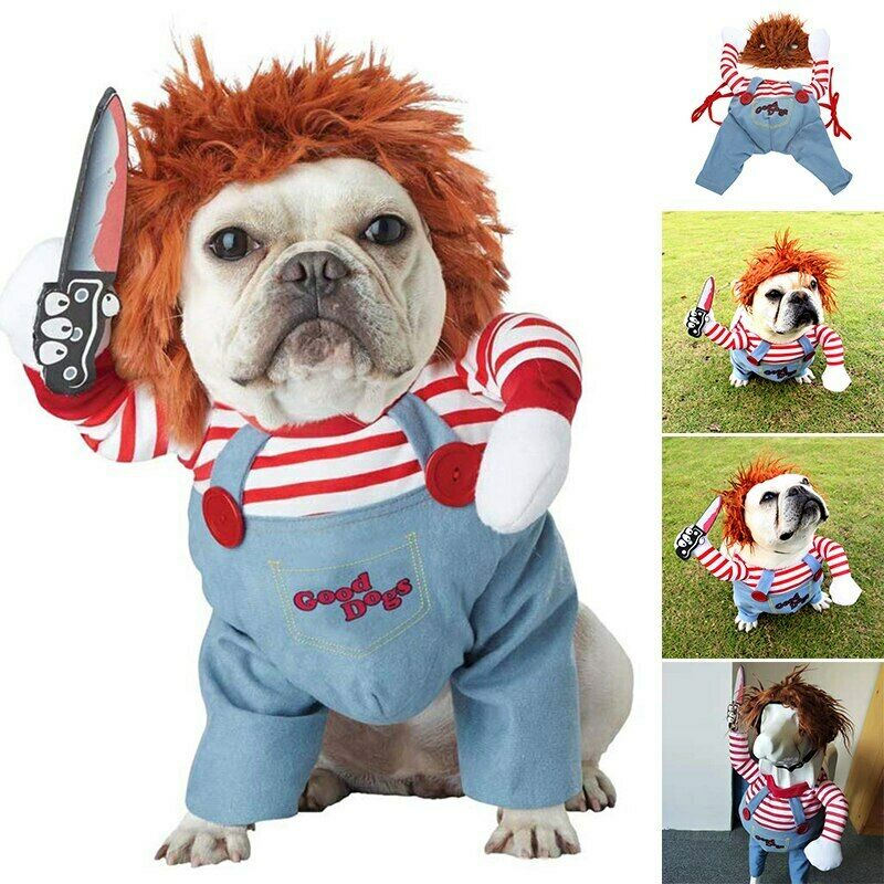 Halloween Pet Funny Costume " Scary Dogs Costume "